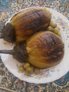 عکسی از دستور دلمه بادمجان
