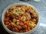 Niño envuelto con hojas de repollo (golubtsy) COCINA ALEMANA DEL VOLGA