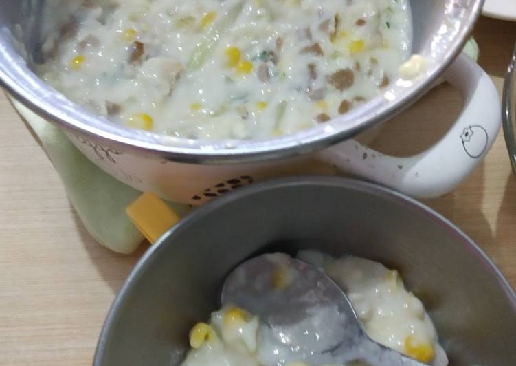 Easiest Way to Cook Yummy Chicken corn cream soup