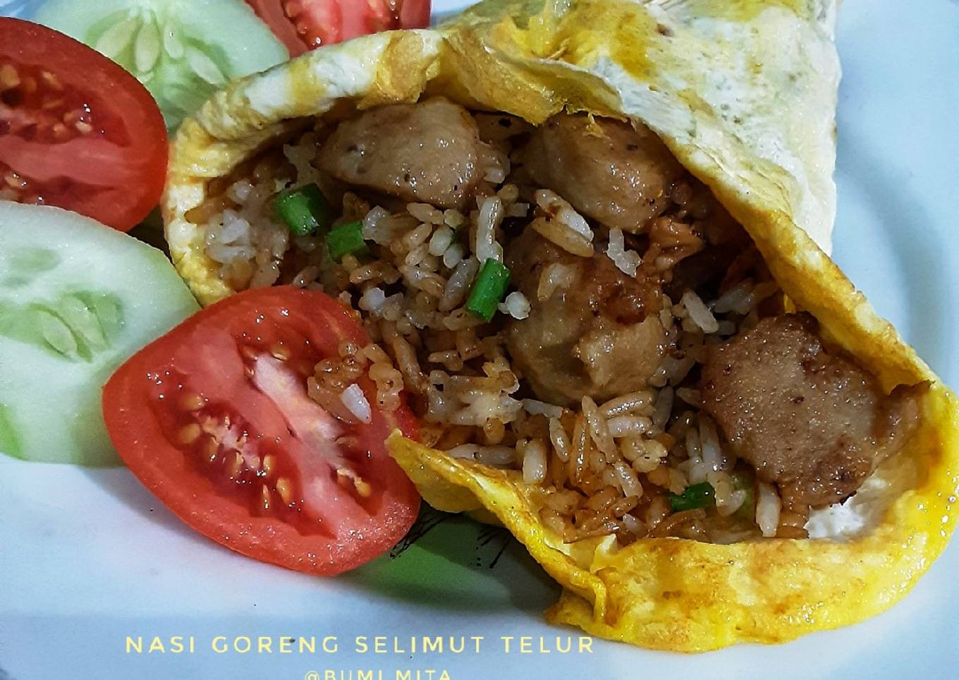 Nasi Goreng Selimut Telur