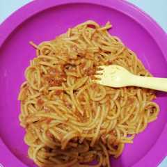 รูปของ Spaghetti mushrooms cornet creamy
