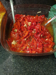 Una foto de Ensalada de pimientos