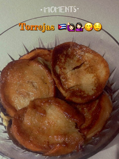 Una foto de Torrejas cubanas 🇨🇺🤗