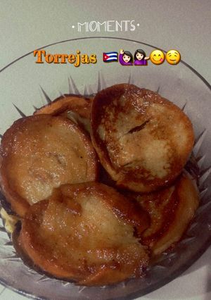 Una foto de Torrejas cubanas 🇨🇺🤗