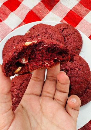 Una foto de Galletitas Red Velvet