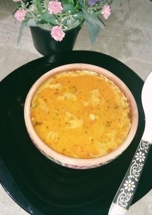 A picture of Lassi ki curry.