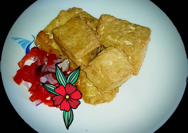 Soya beans cake (tofu)