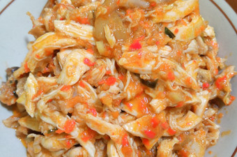 Anti Ribet, Memasak Ayam suwir pedas simple Ekonomis