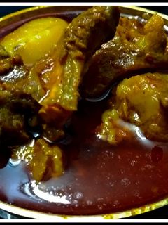 পাঁঠার মাংস (pathar mangsho recipe in Bengali) রেসিপির প্রধান ছবি