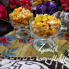 A picture of Mango Bhel.