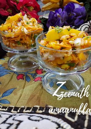A picture of Mango Bhel.