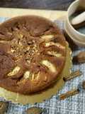 Torta di mele grano saraceno e noci.😊