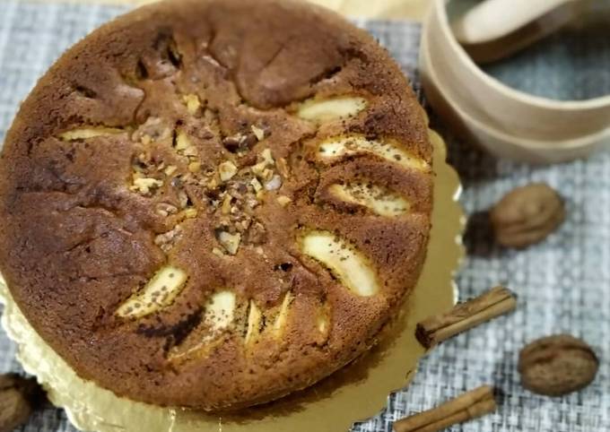 Come a Fai Qualsiasi notte della settimana Torta di mele grano saraceno e noci.😊