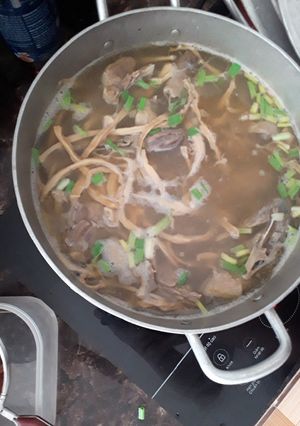 Hình của món Vịt Nấu Măng Khô.