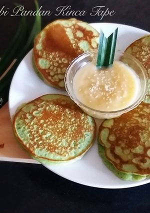 Foto resep Surabi Pandan Kinca Tape