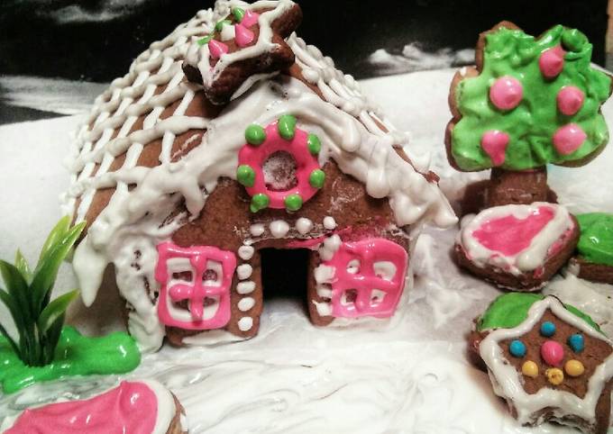 Gingerbread House Cookis 🏡