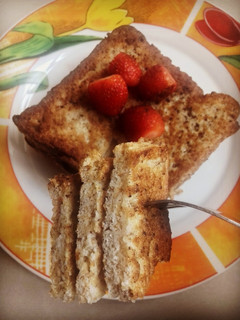 A picture of Wholewheat Cinnamon French Toast #eastercontest.