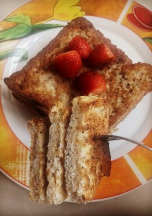 A picture of Wholewheat Cinnamon French Toast #eastercontest.