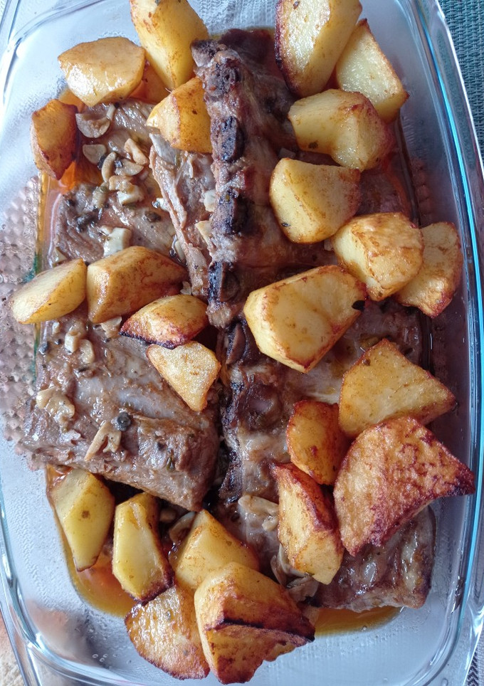 Una foto de Costilla al horno