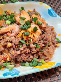 Hình của món Tép rang thịt xay.