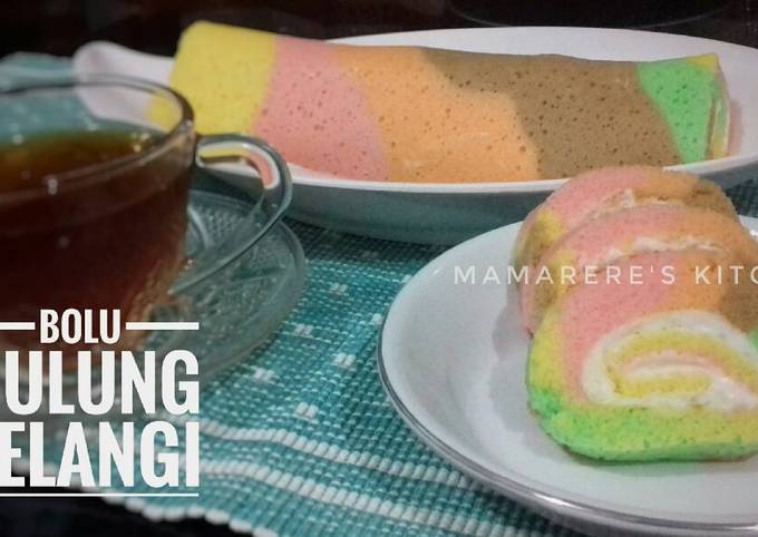 Easiest Way to Make Delicious Bolu Gulung Pelangi