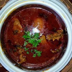 A picture of Chicken curry.