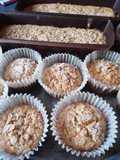 Muffins y budín de zanahoria (dulce)