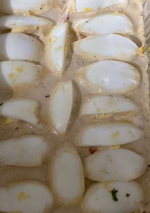 صورة لوصفة بيض بالكريمة