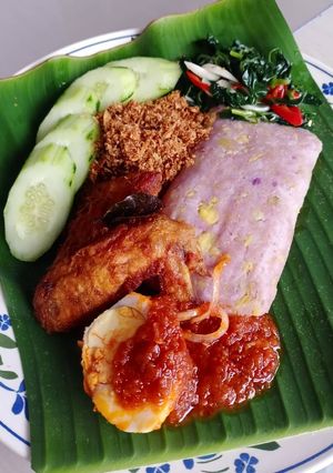 Gambar Nasi Linopot