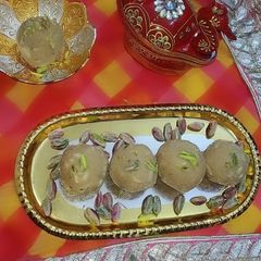 A picture of Aata pinni ladoo(ganesh chaturthi special).