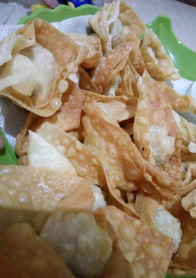 Foto resep Pangsit Goreng kapal