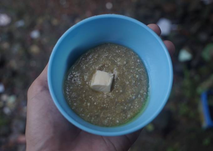 Mpasi 6 Bulan (BUBUR HATI AYAM KABOCHA)