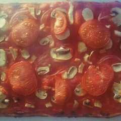 Una foto de Pizza champi
