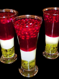 عکسی از دستور ژله و پودینگ لیوانی