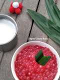 Bubur Sagu Mutiara Merah Putih (Metode 5.30.7) irit Gas