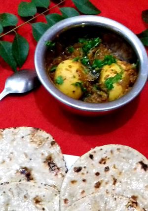 केरला एग  रोस्ट (kerala egg roast recipe in Hindi) रेसिपी मुख्य फोटो