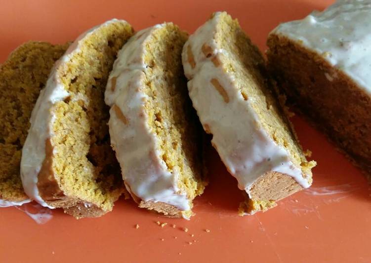Recipe of Ultimate Vickys Oaty Pumpkin Loaf Cake, GF DF EF SF NF