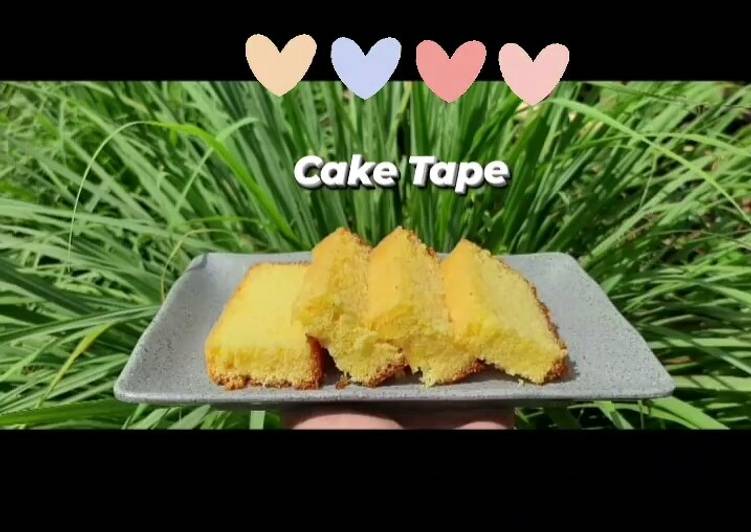 Bagaimana Menyiapkan Cake Tape Anti Gagal