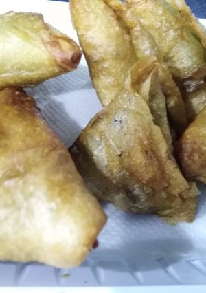 صورة لوصفة سمبوسة خضار