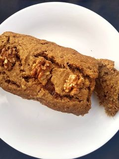 Una foto de Budín de banana integral (vegano) 🌱❤️