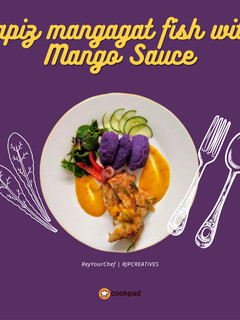 A picture of Capiz Mangagat Fish in Mango Sauce And Malabar Salad.