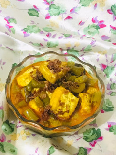 Foto resep Sayur santan kacang panjang & tahu
