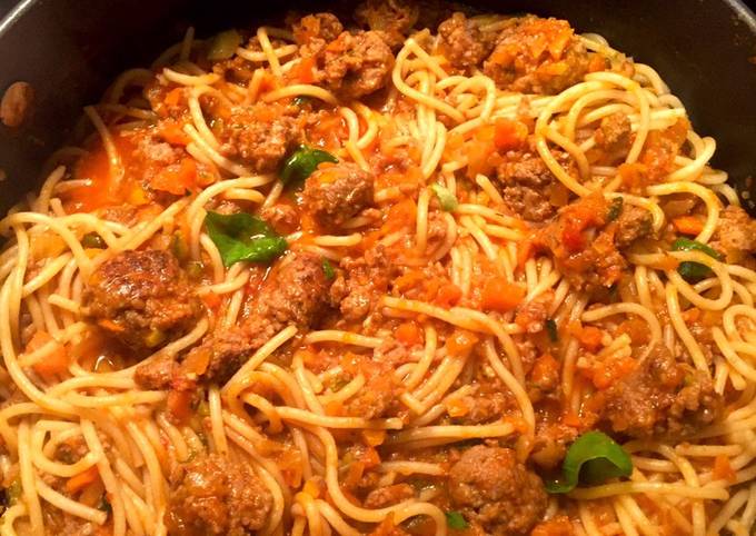 Spaghetti Meatballs