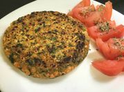 Una foto de medallones veggie