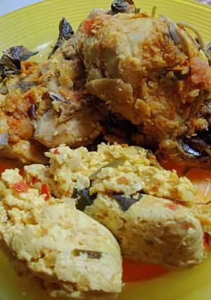 Foto resep Pepes Ayam & Tahu