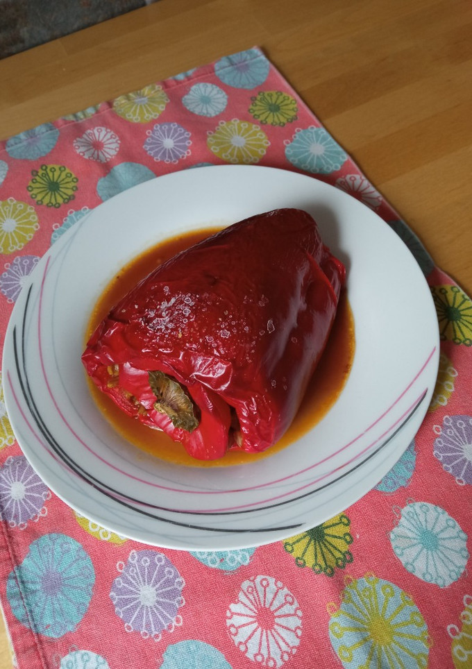 Una foto de Pimientos rellenos de espelta