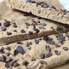 Vegan Keto Peanut Butter Protein Bars A picture of Vegan Keto Peanut Butter Protein Bars.
