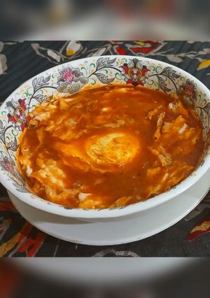 عکسی از دستور اشکنه تخم مرغ