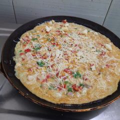 Veggie delight Omelette A picture of Veggie delight Omelette.