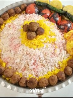 عکسی از دستور سماق پلو